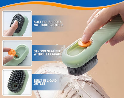 TrueScrub Cleaning Brush with Soap Dispenser